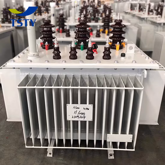50 200 300 315 500 kVA 11 33 Kv 0.4kv 고전압 삼상 3 스텝다운 전기 오일 충전 침수 배전 변압기